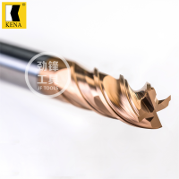 CNC Milling Tools High-performance Solid Carbide 4 Flutes Aluminium Square End Mills/Milling Cutters