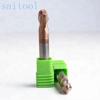 High Speed Cutting Router Bits Two or For Flutes Ball Nose End Mill rough used carbide end mill cutter