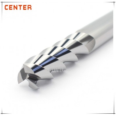 Hot sale 3 flute solid carbide square end mill  for aluminum