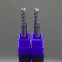 Straight Shank End Mill 4-Flute Flattened end mill cutter