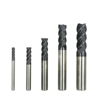 HRC45 Solid carbide end mills with 4 flute flattened end mill